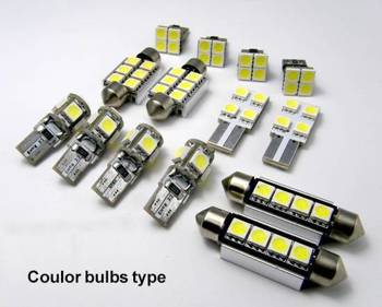 Fit FORD Figo LED Interior Lighting Bulbs 12pcs Kit