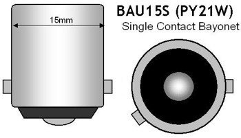 PY21W BAU15S SMD-3020 CanBus HQ Automotive Car LED Indicator Bulbs 2pcs AMBER